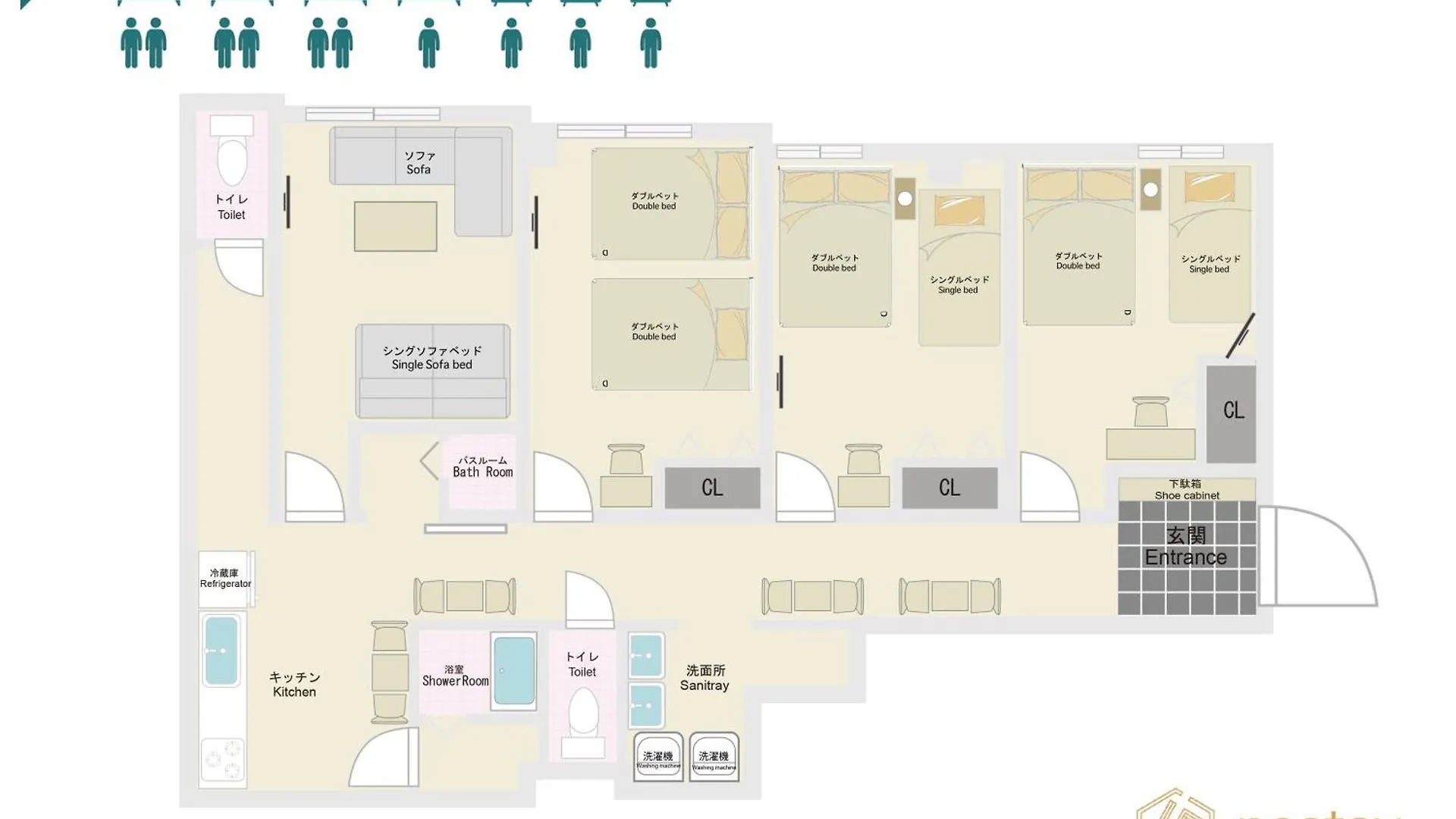 アパート Nestay Suite Tokyo Tabata 03 日本